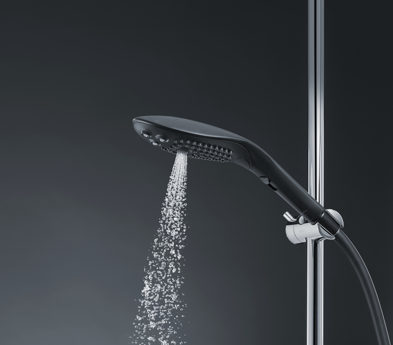 Womanizer - Wave 2-in-1 Pleasure Stimulation Shower Head - Black - Stag Shop