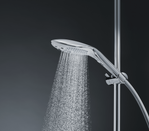 Womanizer - Wave 2-in-1 Pleasure Stimulation Shower Head - Chrome - Stag Shop