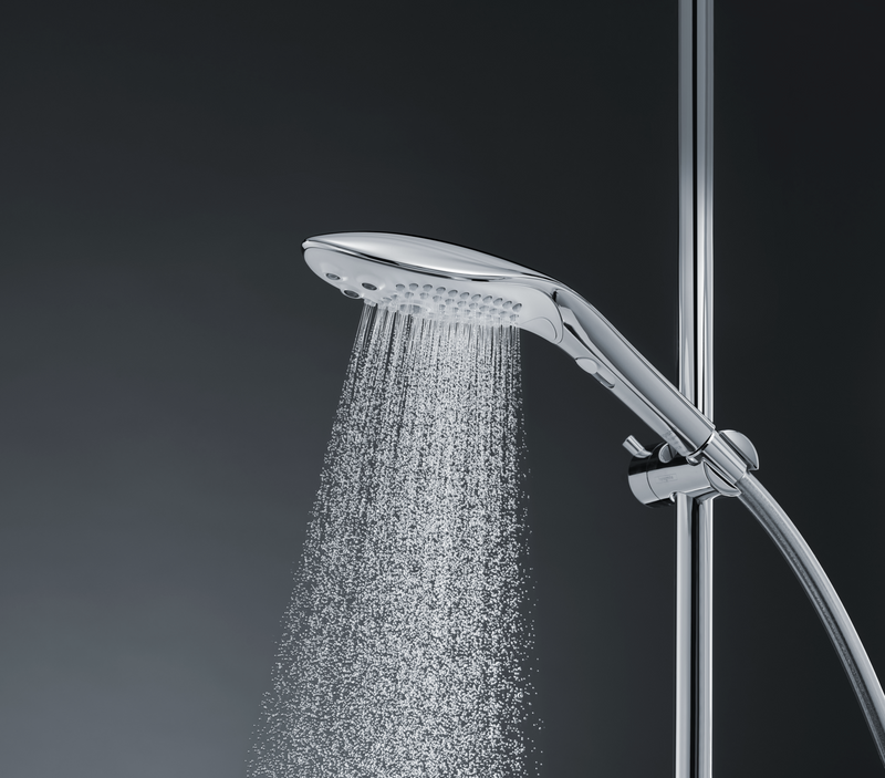 Womanizer - Wave 2-in-1 Pleasure Stimulation Shower Head - Chrome - Stag Shop