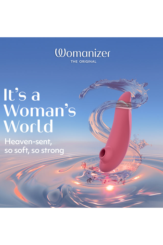 Womanizer - Premium 2 Clitoral Stimulator - Raspberry - Stag Shop