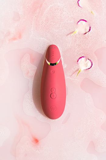 Womanizer - Premium 2 Clitoral Stimulator - Raspberry - Stag Shop