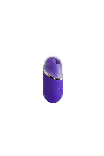 Honey Play Box - Abby Pocket Sized Flickering Clitoral Stimulator - Purple - Stag Shop