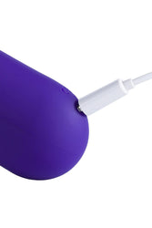 Honey Play Box - Abby Pocket Sized Flickering Clitoral Stimulator - Purple - Stag Shop