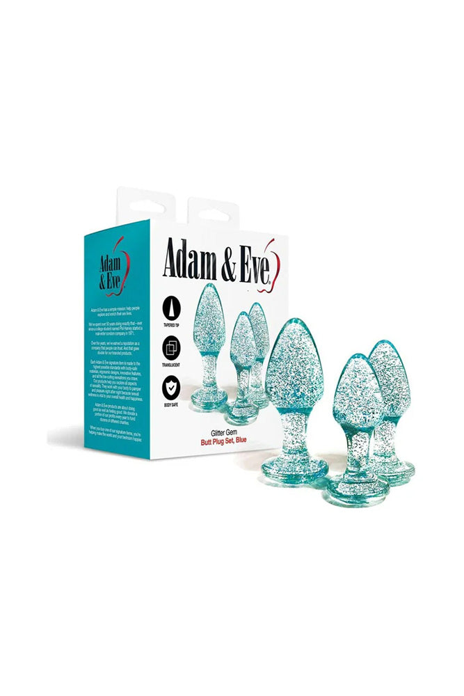 Adam & Eve - Glitter Anal Trainer Kit - Stag Shop