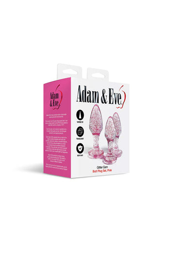 Adam & Eve - Glitter Anal Trainer Kit - Stag Shop