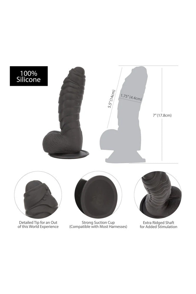 Addiction - Ben 7" Dildo With Balls - Stag Shop