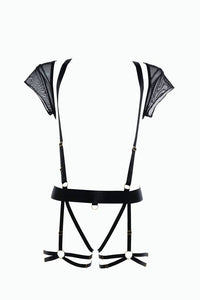 Thumbnail for Allure Lingerie - Adore - St. Tropez Babe Strappy Teddy - Black - OS - Stag Shop