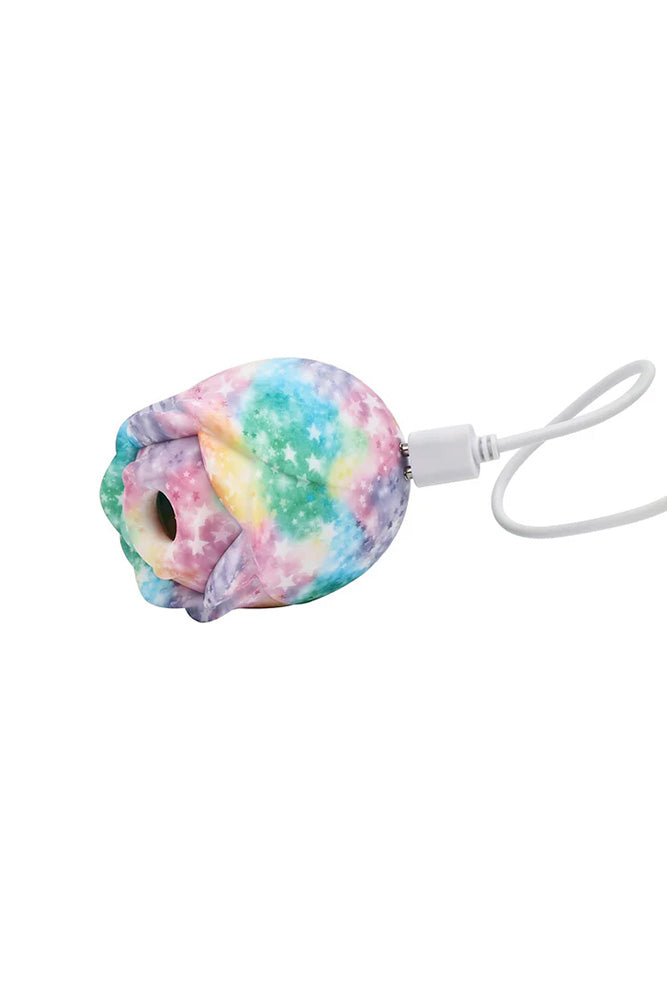 Adam & Eve - Ravishing Rainbow Rose Tapping Clitoral Stimulator - Stag Shop
