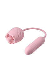 Adam & Eve - Thrust & Tickle Rose Vibrator - Stag Shop