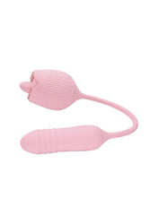 Adam & Eve - Thrust & Tickle Rose Vibrator - Stag Shop