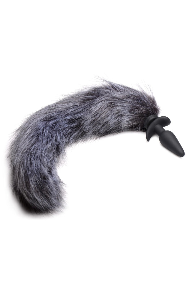 XR Brands - Tailz - Snap-On Vibrating Silicone Plug with 3 Interchangeable Tails - Stag Shop