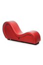XR Brands - Master Series - Kinky Couch Sex Chaise Lounge With Love Pillows - Red - Stag Shop