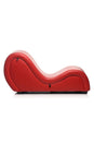 XR Brands - Master Series - Kinky Couch Sex Chaise Lounge With Love Pillows - Red - Stag Shop
