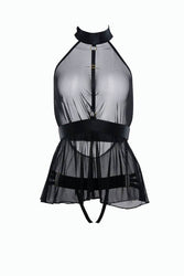 Allure Lingerie - Adore - Be My Baby Babydoll - Black - OS - Stag Shop