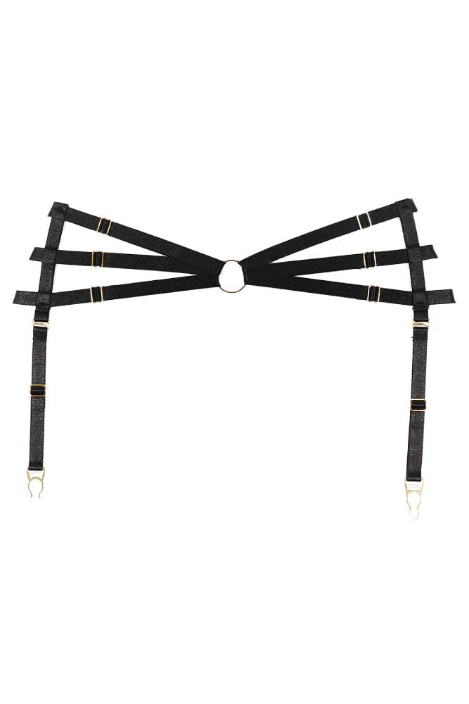 Allure Lingerie - Accessories Collection - Femme Fatale Garter Belt - Assorted Colours - OS - Stag Shop