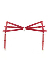 Allure Lingerie - Accessories Collection - Femme Fatale Garter Belt - Assorted Colours - OS - Stag Shop