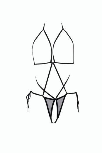 Allure Lingerie - Harlowe Strappy Teddy - Assorted Colours - OS - Stag Shop