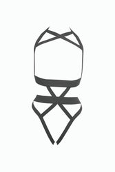 Allure Lingerie - Kitten - I'm Yours Strappy Teddy - Assorted Colours - OS - Stag Shop