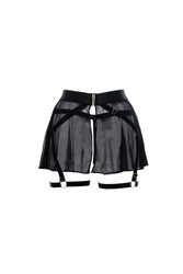 Allure Lingerie - Adore - Some Like it Hot Garter Skirt - Black - OS - Stag Shop