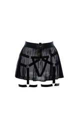 Allure Lingerie - Adore - Some Like it Hot Garter Skirt - Black - OS - Stag Shop