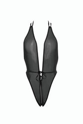 Allure Lingerie - Vesper Deep V Teddy - Assorted Colours - OS - Stag Shop