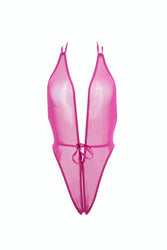 Allure Lingerie - Vesper Deep V Teddy - Assorted Colours - OS - Stag Shop