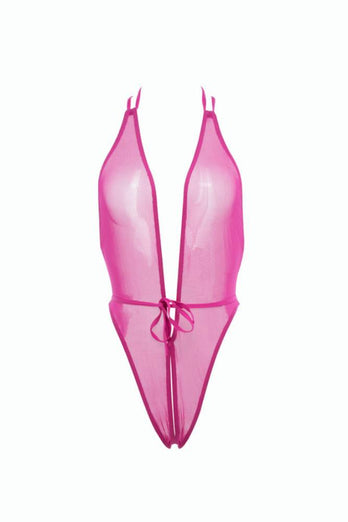 Allure Lingerie - Vesper Deep V Teddy - Assorted Colours - OS - Stag Shop