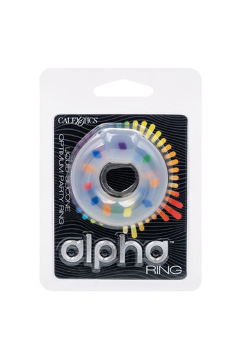 Cal Exotics - Alpha - Liquid Silicone Optimum Party Ring - Stag Shop