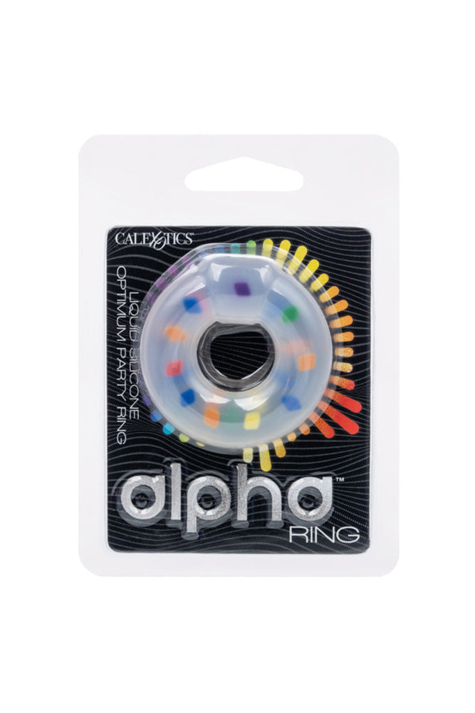 Cal Exotics - Alpha - Liquid Silicone Optimum Party Ring - Stag Shop
