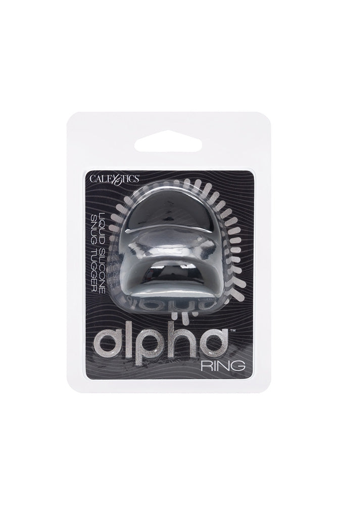 Cal Exotics - Alpha - Silicone Snug Tugger Cock Ring - Stag Shop