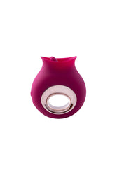 Honey Play Box - Alvina Vibrating & Licking Clitoral Stimulator - Red - Stag Shop