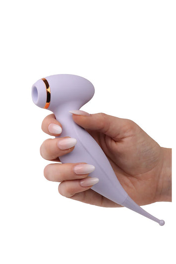 Amour - Dual Function Air Pulse Stimulator & Vibrator - Stag Shop