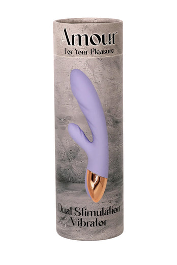 Amour - Dual Stimulation Warming Vibrator - Stag Shop
