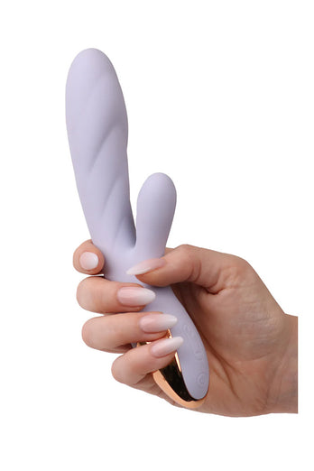 Amour - Dual Stimulation Warming Vibrator - Stag Shop