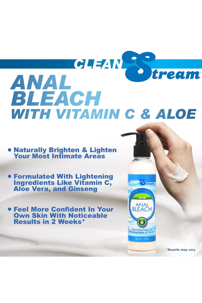 XR Brands - CleanStream - Anal Bleach with Vitamin C and Aloe - Stag Shop