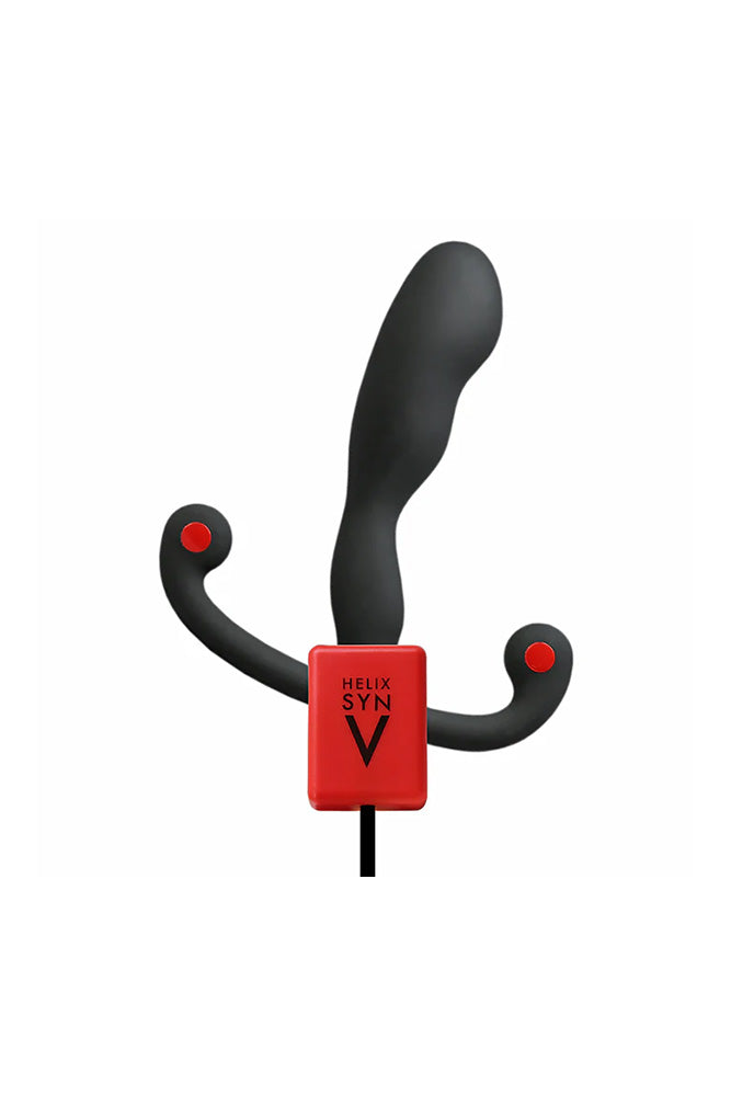 Aneros - Helix Syn V Vibrating Prostate Massager - Black - Stag Shop
