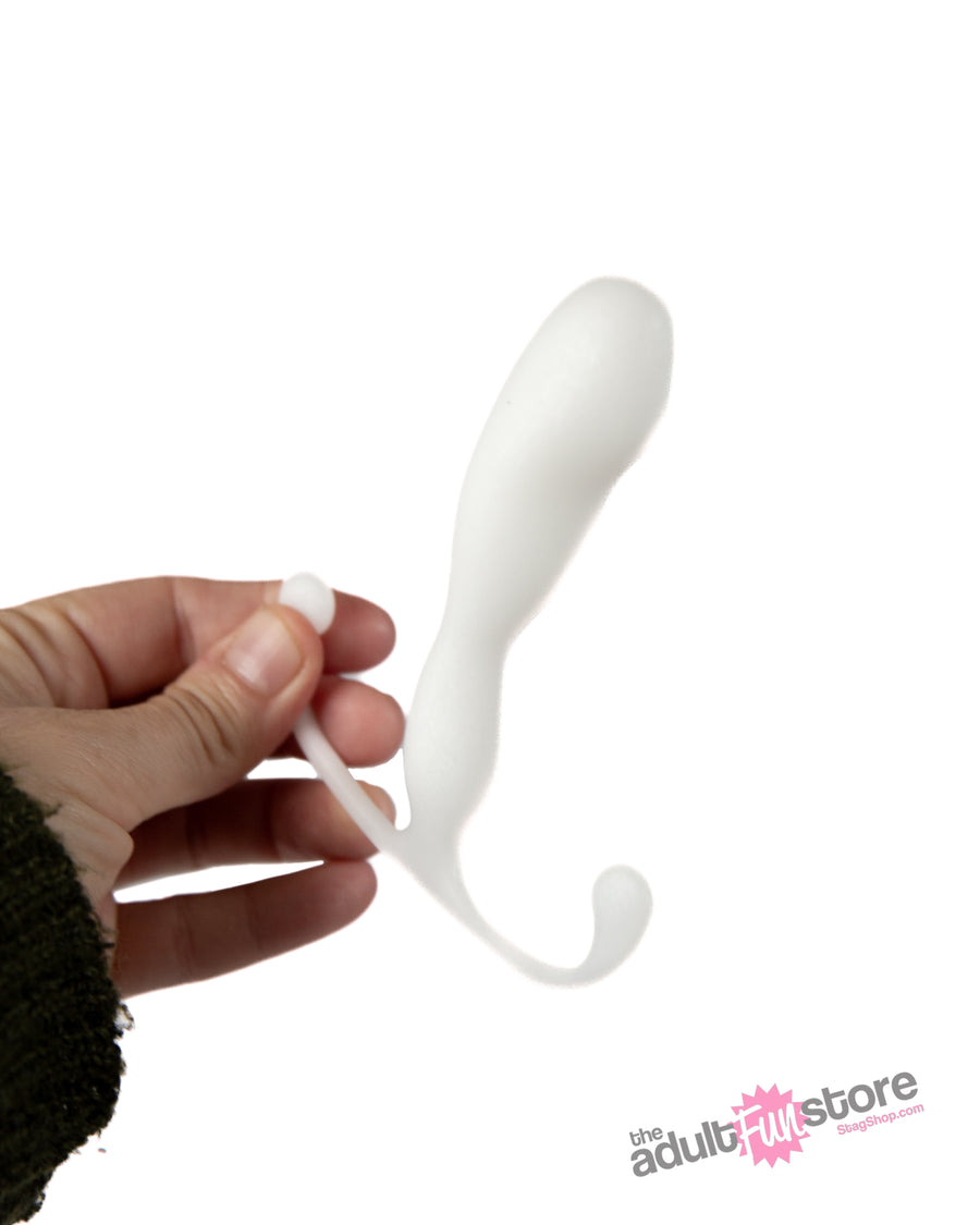 Aneros - Helix Trident Prostate Massager - White - Stag Shop