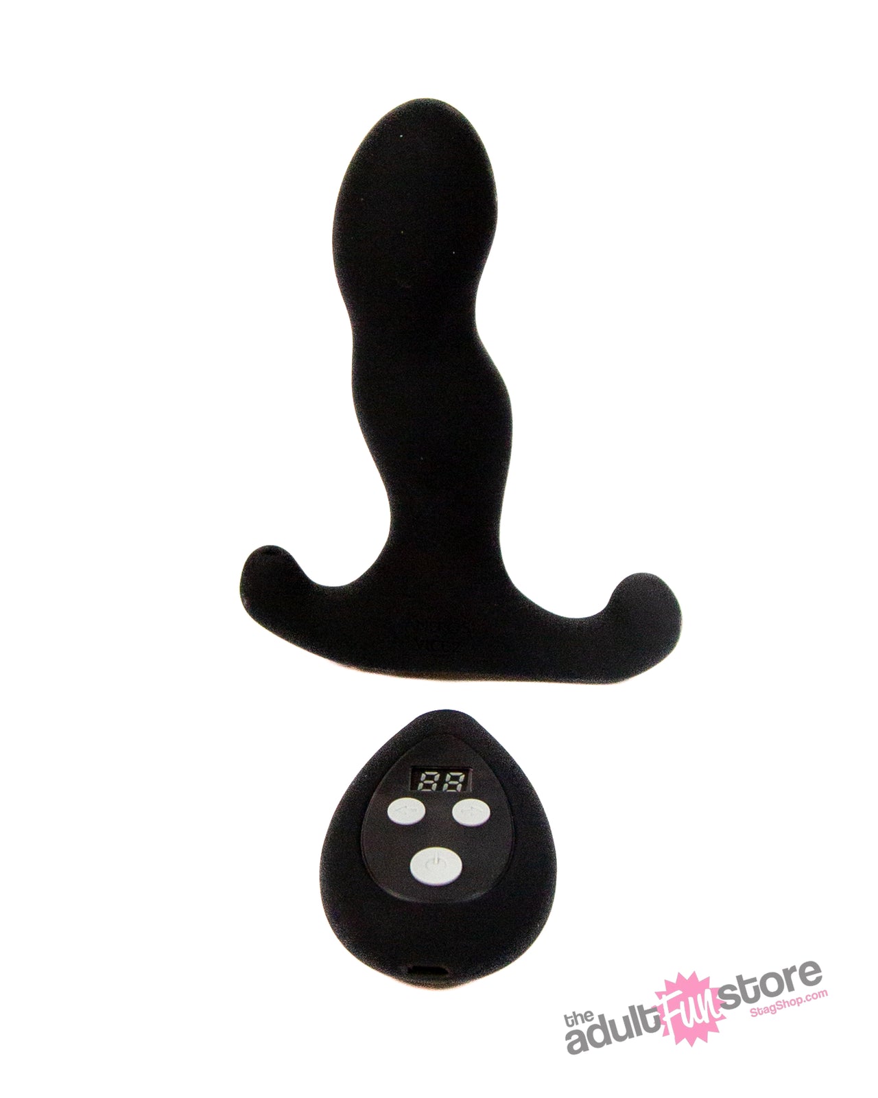 Aneros - Vice 2 Remote Control Prostate Massager - Black - Stag Shop