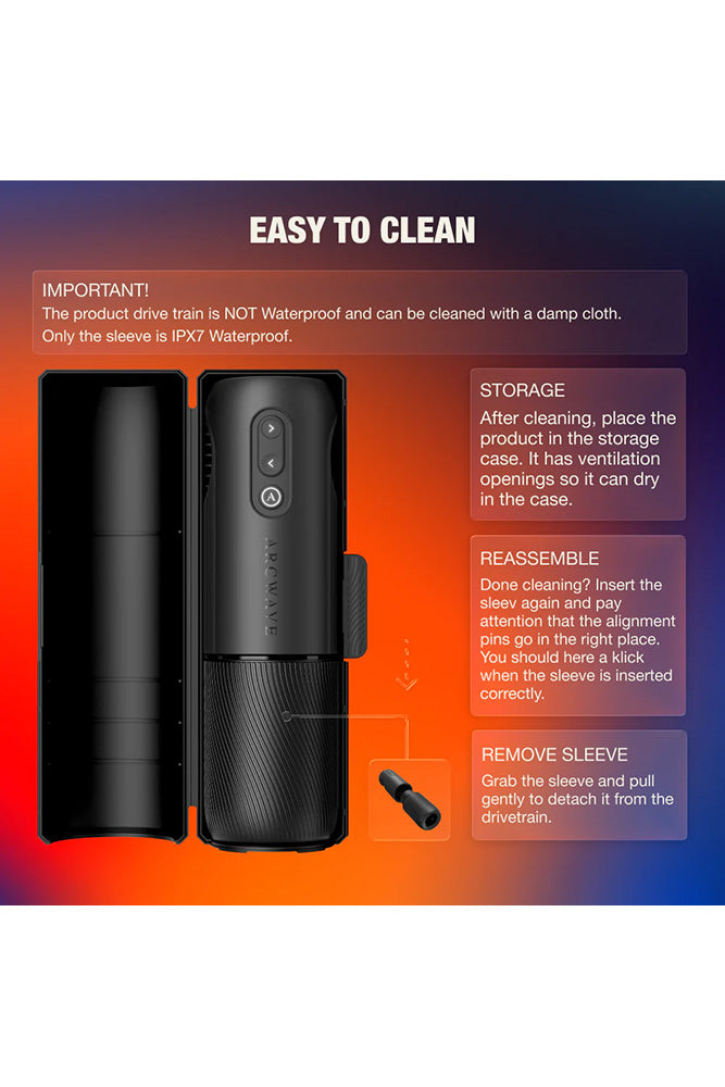 Arcwave - Orbit Rotating Stroker - Stag Shop