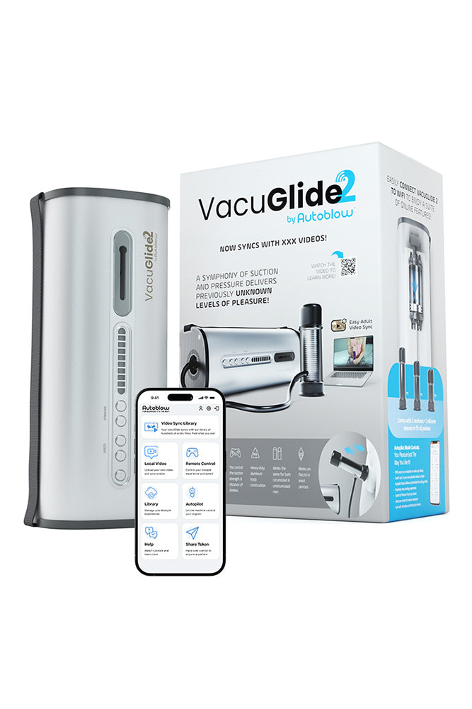 Autoblow - VacuGlide 2 Automatic Suction Stroker Machine - Stag Shop