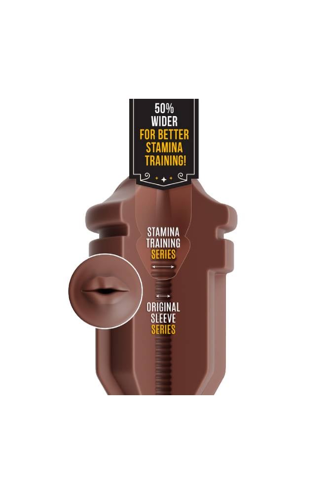 Autoblow - Extra Wide Stamina Training Sleeve - Mouth - Stag Shop