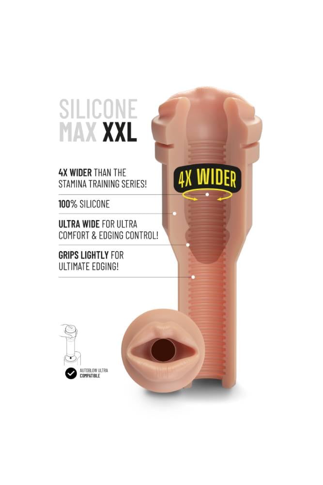 Autoblow - Max Width Silicone Sleeve - Mouth - Stag Shop