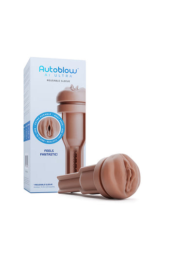 Autoblow - Autoblow Ultra Replacement Sleeve - Vagina - Various Colours - Stag Shop