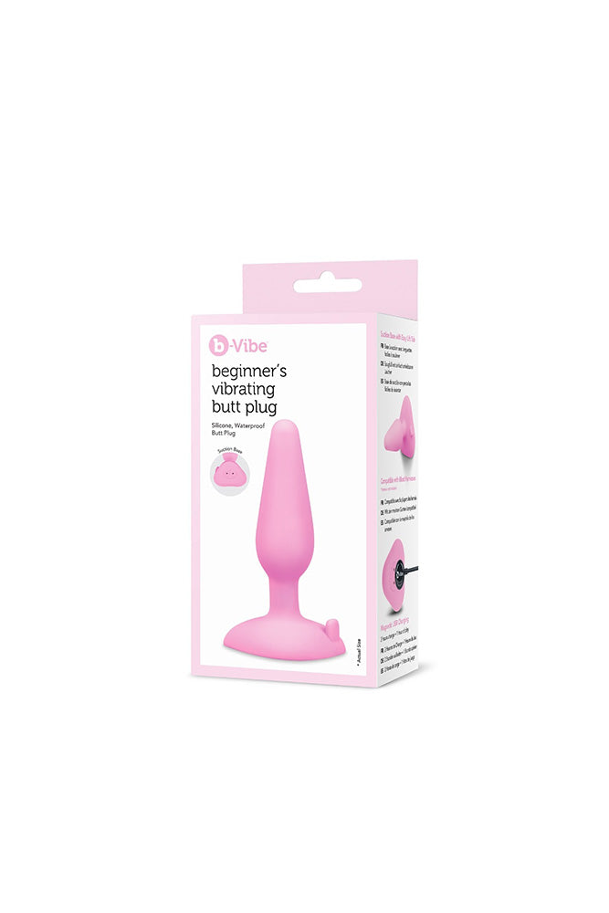 b-Vibe - Beginner’s Vibrating Butt Plug - Stag Shop