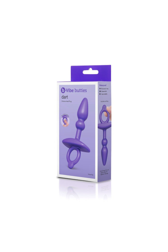 b-Vibe - Butties - Dart Tapered Silicone Anal Plug - Stag Shop