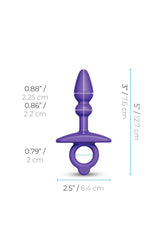 b-Vibe - Butties - Dart Tapered Silicone Anal Plug - Stag Shop