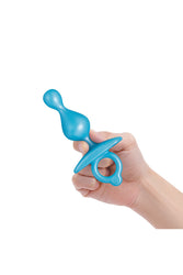 b-Vibe - Butties - Pop Beaded Silicone Anal Plug - Stag Shop