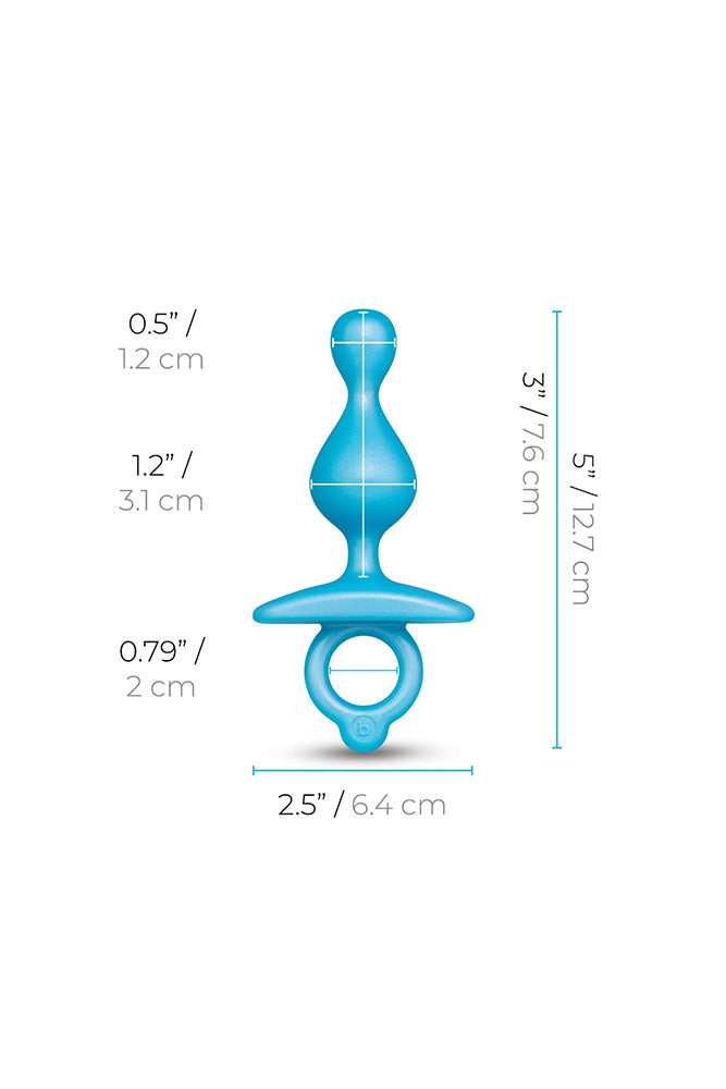 b-Vibe - Butties - Pop Beaded Silicone Anal Plug - Stag Shop