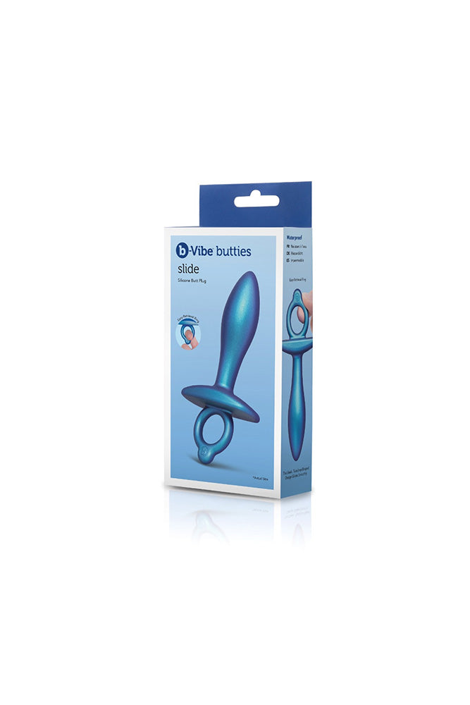 b-Vibe - Butties - Slide Tapered Silicone Anal Plug - Stag Shop