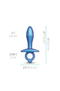 b-Vibe - Butties - Slide Tapered Silicone Anal Plug - Stag Shop